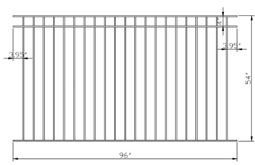 Best Wrought Iron swimming Pool Fencing and Gate models.